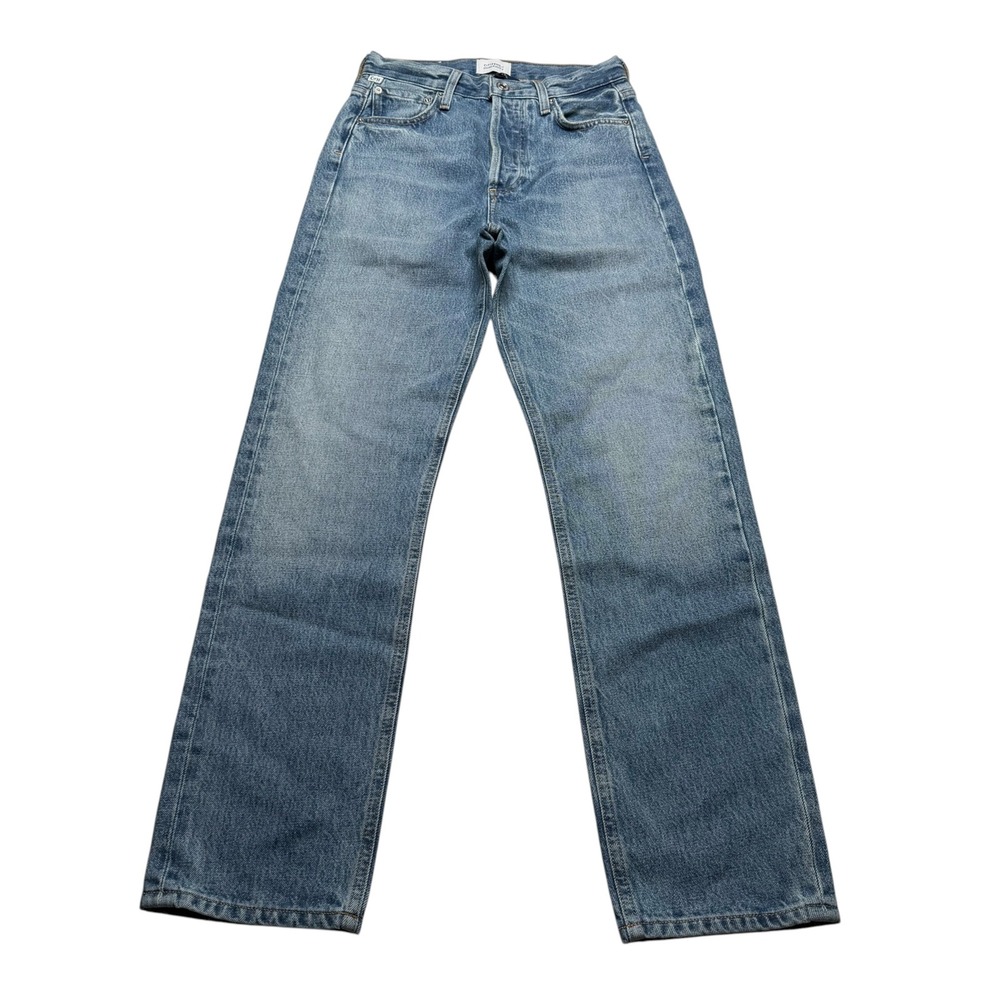 CITIZENS OF HUMANITY Blaine Relaxed Straight Jeans Blue Women's Size 23